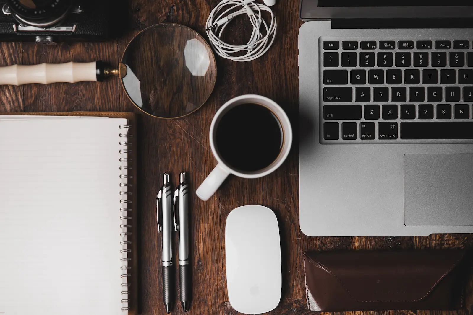 Well organized desk