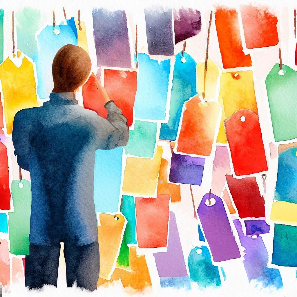 Price Tags - Watercolor