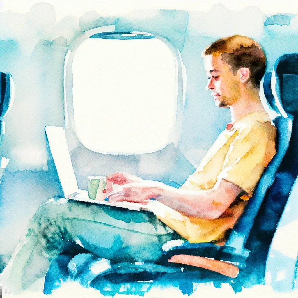 Maintaining Productivity While Traveling in Watercolor
