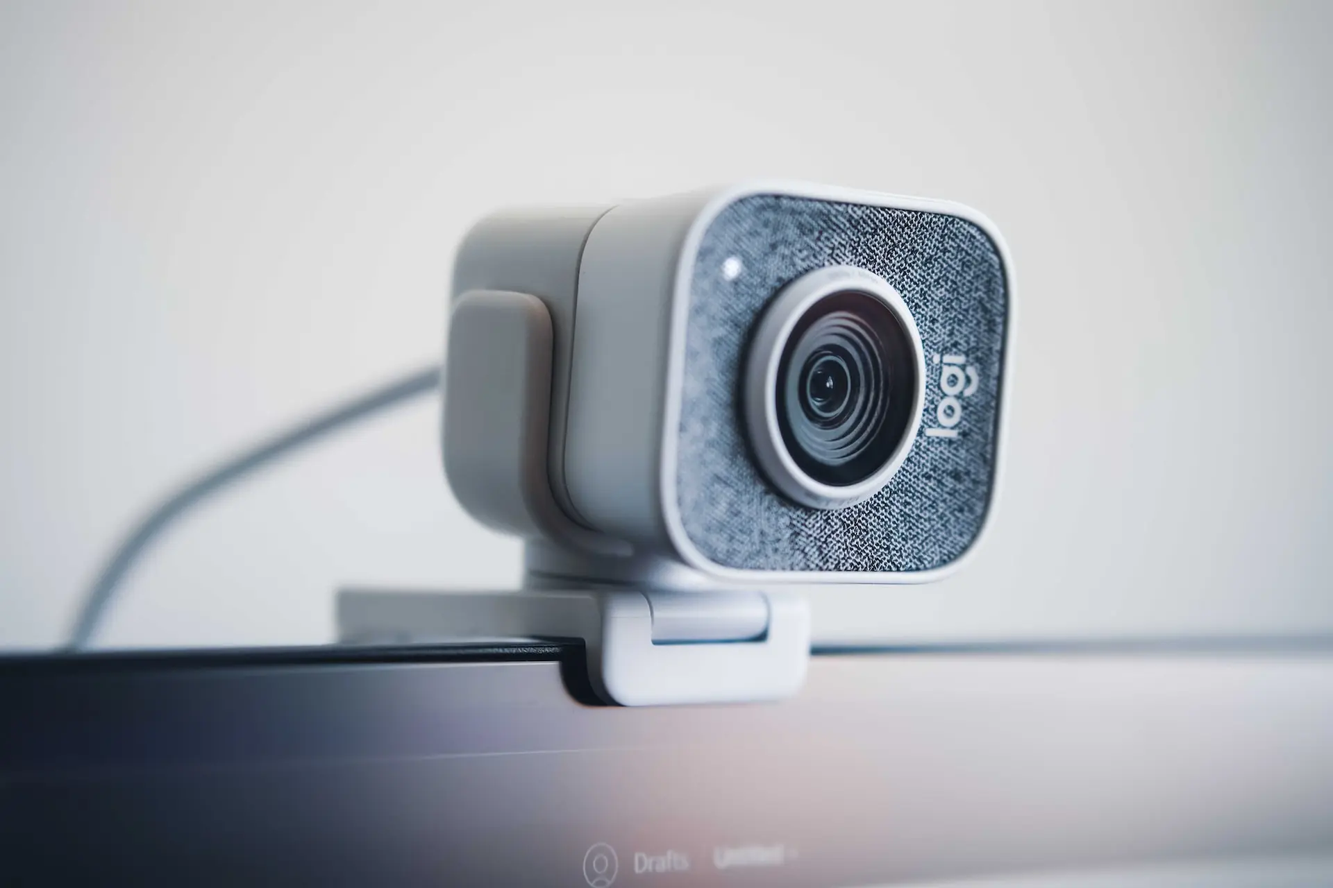 Webcam on a computer